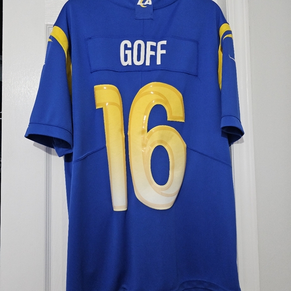 Nike NFL LA Rams Jared Goff Vapor Limited Football Jersey Men's - Picture 1 of 7